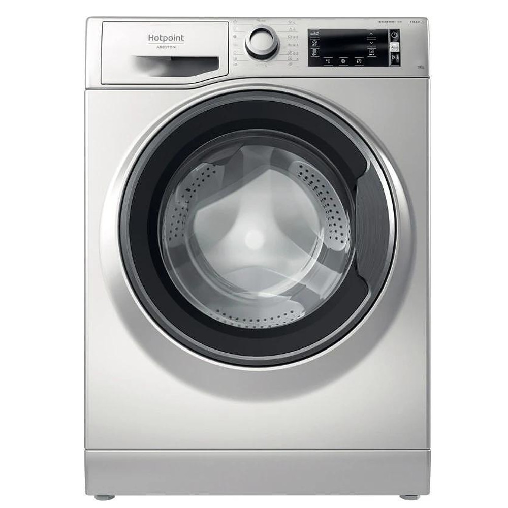 Masina de spalat cu incarcare frontala Hotpoint-Ariston NLCD 946 SS A EU, Motor cu inversor, 49 kWh,