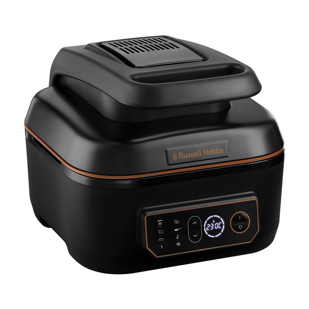 Фритюрник Russell Hobbs SatisFry 26520-56, 1750 W, 5.5 L, 7 функции за готвене, Черен