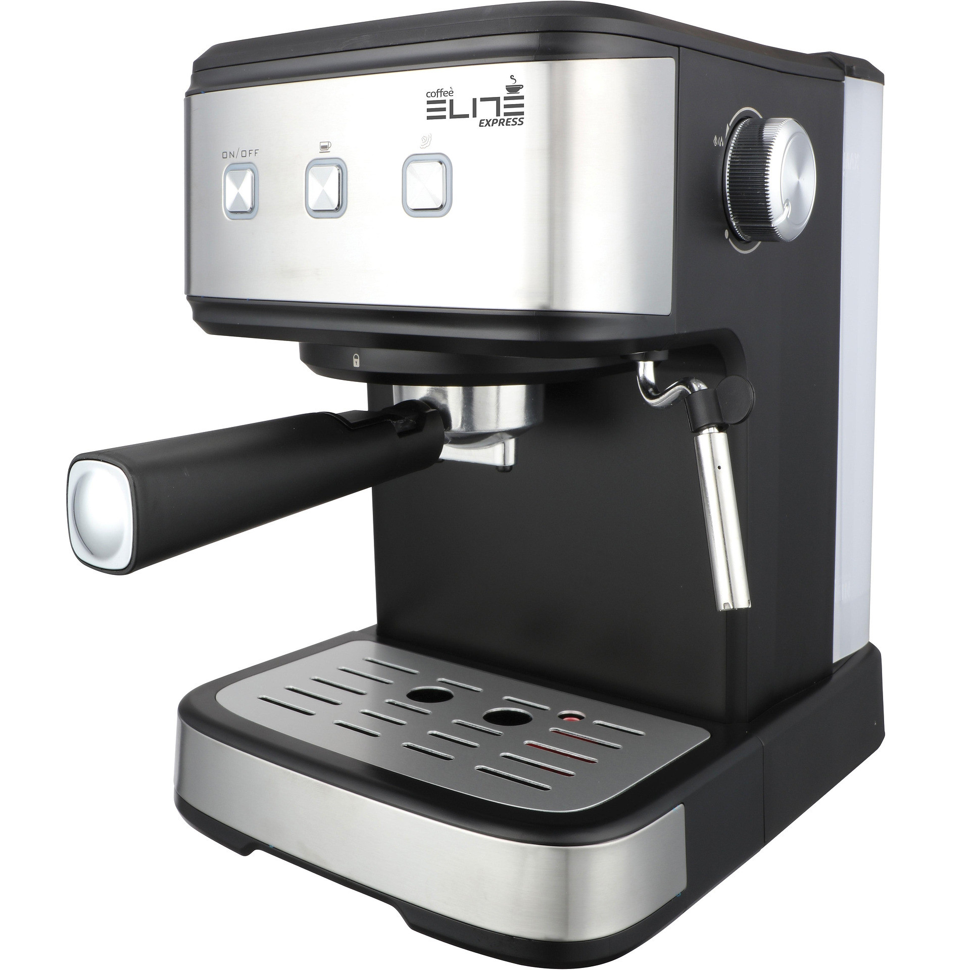 Espressor pentru cafea macinata si capsule 3 in 1 Elite CMA 1223, 850W, 15 bar, 1.5l, Inox