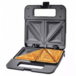 Sandwich maker Esperanza EKT010 Parmigiano, 1000 W, 4 sandwich, Teflon, Negru