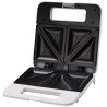 Sandwich toaster Esperanza EKT010W Parmigiano, 1000W, Patru sandwich-uri, plăci de teflon, alb