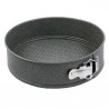 Форма за печене-ринг с падащо дъно Voltz V51223GB26, 26 cm, Въглеродна стомана, Мраморно незалепващо покритие, Сив