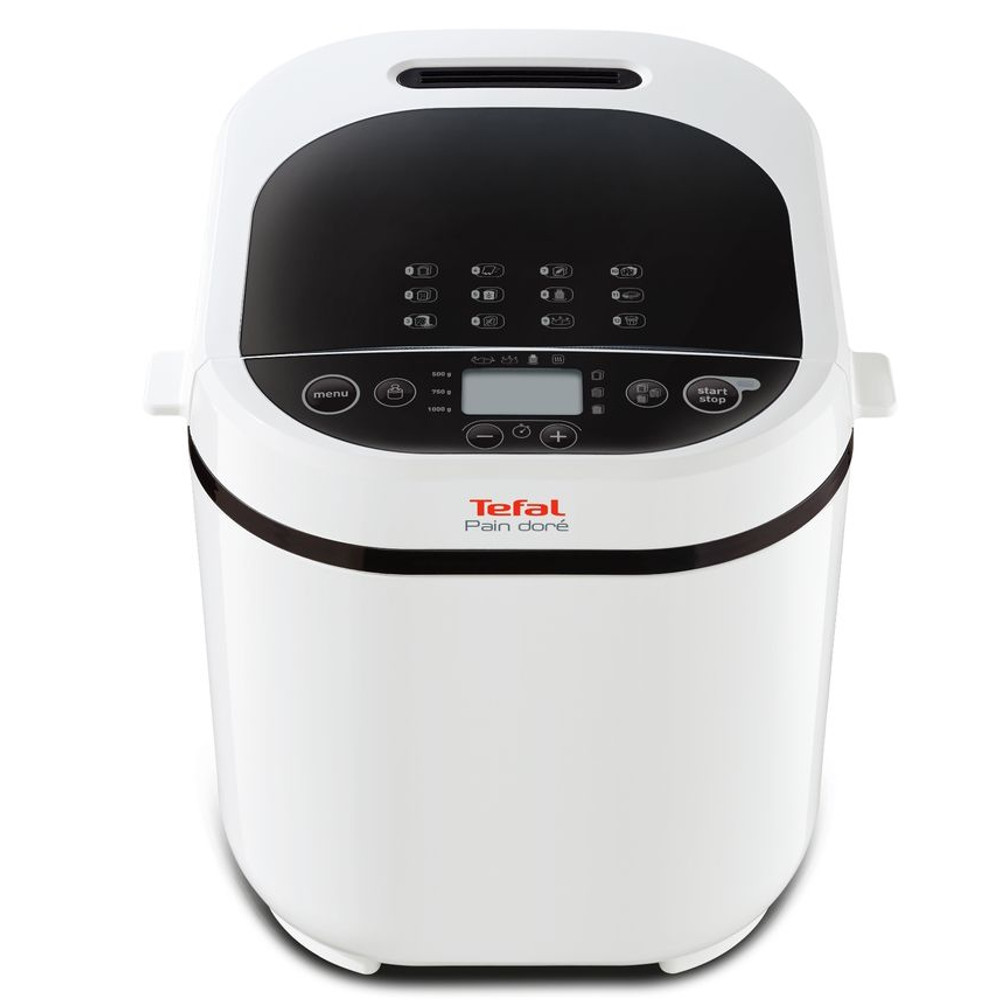 Aparat de paine Tefal Pain Dore PF210138, 700W, 1000/750/500 gr., 3 nivele de coacere, 12 Programe, 