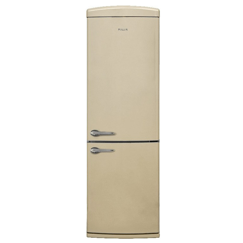 Frigider cu congelator Finlux FXCARE 37302 BEIGE, 331 l, Clasa F, No Frost, Bej