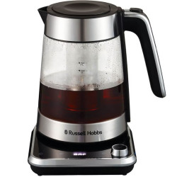 Elektromos Kanna Russell Hobbs Attentiv 26200-70, 3000W, 1,7 l, főző, hőfokszabályzó, időzítő, Inox/fekete.