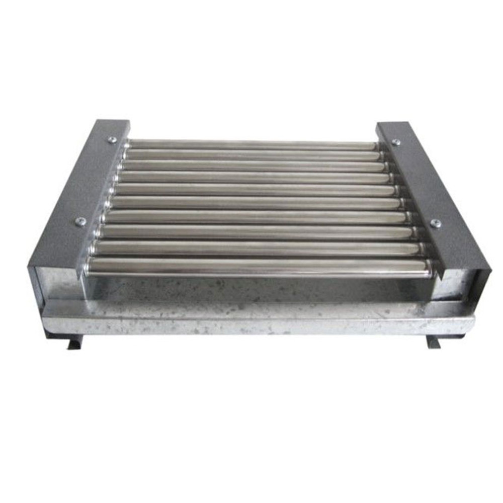 Електрическа скара RUBINO ЕС 0.9, 900W, Без капак, Работна площ 24х18.5 см, Сив/шагрен