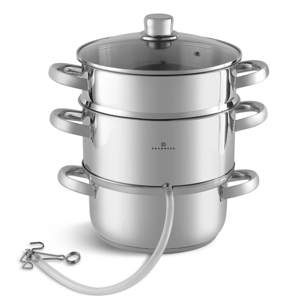 Storcator Edenberg EB-8911, 22 cm, 5 litri, Inductie, Inox