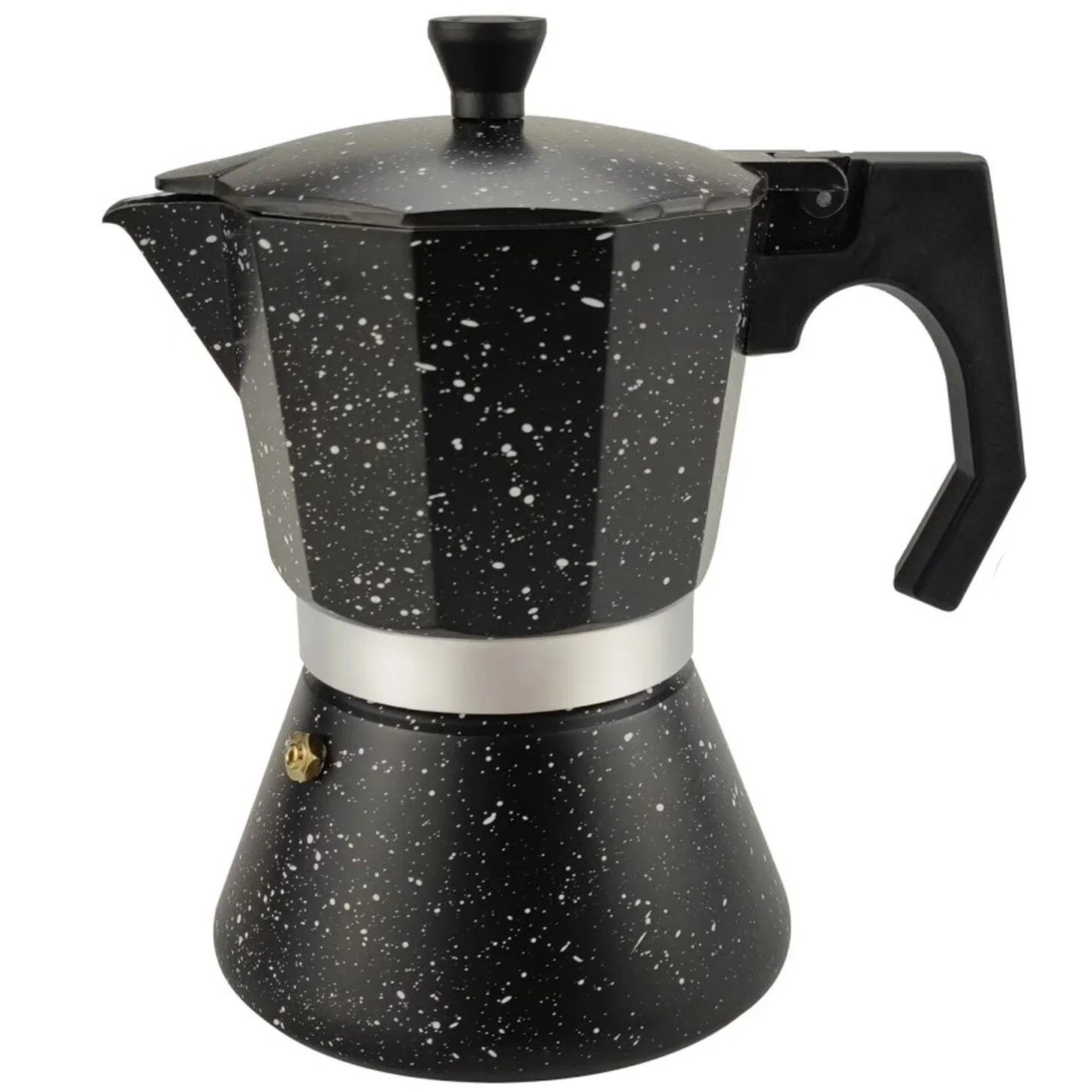 Cafetiera cubaneza Bohmann BH 9709, 9 cesti, Inductie, Marmura neagra