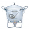 Bohmann BH 2004-40CG, 4l, kanál, fedő, tartó, Inox, forró tálalóedény