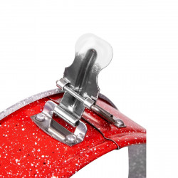 Oliver Voltz OV51223RB18 Baking Ring, 18x6.8 cm, Marble Finish, Red