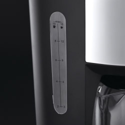 Russell Hobbs 20680-56 Buckingham kávéfőző, 1000 W, 10 csésze, 1,25 l, 24 órás időzítő, cseppmentes rendszer, fekete/ezüst