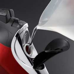 Σίδερο Russell Hobbs One Temperature 25090-56, 2600 W, Κεραμική πλάκα, Μία βέλτιστη θερμοκρασία, Αυτοκαθαριζόμενο, 0,35 l, Κόκκινο/μαύρο