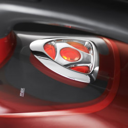 Russell Hobbs One Temperature 25090-56 Iron, 2600 W, Ceramic Plate, One Optimal Temperature, Self-Cleaning, 0.35 L, Red/Black