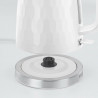 Russell Hobbs Honeycomb 26050-70 Electric Kettle, 3000 W, 1.7 L, Stainless Steel, Spout Without Pouring Spout, White