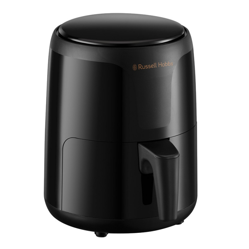 Friteuza cu aer cald AirFryer Russell Hobbs SatisFry 26500-56, 1100 W, 1.8 L, Timer, Touch Screen, Reglare temperatura, Negru