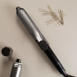 Remington Ci5538 Pro Big Curl Curling Iron, 56 W, 8 temperature settings, Max 210°C, Cool tip, Fast heat-up, Black/Gray