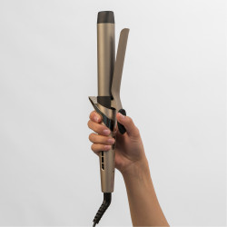 Remington Advanced Colour Protect CI8605 Hair Straightener, Ceramic with Shea Butter, UV Filters, Smart Sensor, LCD, Max 210°C, 32 mm, Gold