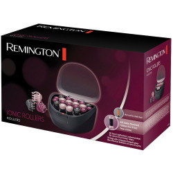 Remington Ionic H5600 Electric Hair Curler Set, 20 curlers, 3 sizes, Ionic, Velvet finish, Black