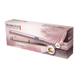 Remington Coconut Smooth S5901 Hair Straightener, Ceramic, Fast Heating, LCD, Max 230°C, Pink