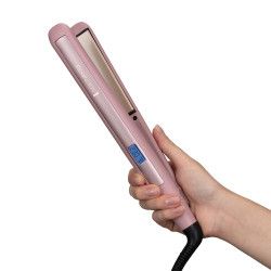 Remington Coconut Smooth S5901 Hair Straightener, Ceramic, Fast Heating, LCD, Max 230°C, Pink