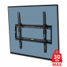 Suport TV de perete Esperanza ERW014, 26-70 inch,Max 30kg, Vesa 400x400, Negru