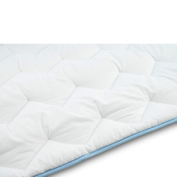 Завивка Dormeo Сиена 110078821 V4, 140х200 см, Микровлакна Wellsleep, Изпиране до 60C, Бързосъхнеща, Бял