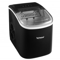 Aparat de facut cuburi de gheata Techwood TMAG-1306, 50W, 12kg/24 h, 1.3 L, Oprire automata, Negru