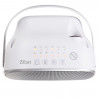 Zilan ZLN5671 Ceramic Fan Heater, PTC, 1500W, 3 Settings, Safety Features, Timer, White