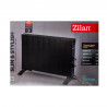 Convector pentru perete sau podea Zilan ZLN6241, 2500W, Termostat reglabil, Protectie, Negru