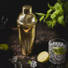 Klausberg KB 7649 Cocktail Shaker, 750 ml, Mirror Finish, Gold