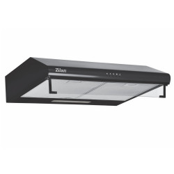 Απορροφητήρας Floria ZLN6201, 2 μοτέρ, 60 cm, 190 W, 300 m3/h, 3 ταχύτητες, 2 φίλτρα, 78 dB, Μαύρο