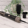 Ηλεκτρική βούρτσα μαλλιών Remington AS7500 Blow Dry and Style, 1000 W, Φροντίδα ιόντων, Cool shot, Αξεσουάρ, Μαύρο