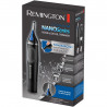 Trimmer μηχανή Remington NE3870 NANOSeries Lithium, Τρίμμερ αυτιού και μύτης, Δύο εναλλάξιμες κεφαλές, Στρογγυλεμένη κορυφή, Αδιάβροχο, Μαύρο/Μπλε