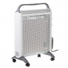 Convector podea Adler AD 7750, 2000W, 2 trepte, Termostat regabil, IP24, Protectie, Alb/Gri