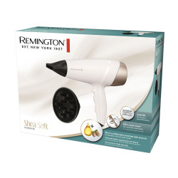 Remington D4740 Shea Soft Hair Dryer, 2200 W, DC motor, 3 heat settings, 2 speed settings, Pink