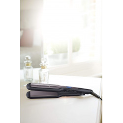 Remington S5525 PRO-CERAMIC EXTRA Hair Straightener, Wide Plates, Curling, Fast Heating, LED Display