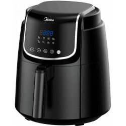 Midea MF-CN35C2 Hot Air Fryer, 1500W, Digital, 8 Programs, 3.5 L, Timer, Black