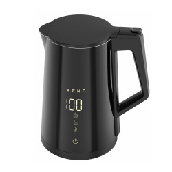 AENO EK7S AEK0007S Electric Kettle, 1.7L, WiFi, STRIX Protection, LED Display, Touch Screen, Black