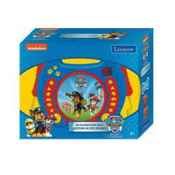 CD плейър LEXIBOOK RCDK100PA Paw Patrol, Жак за слушалки и дръжка за носене, LED, Караоке, Програмиране, Многоцветен