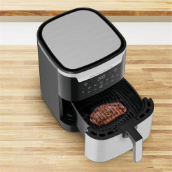 Φριτέζα αέρος Tefal EY801D15 Easy Fry & Grill XXL, 1830W, 6,5L, 8 αυτόματα προγράμματα, Χωρίς καπνό, Inox