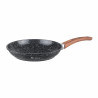Goldmann GM-0428 Frying Pan, 28 cm, Marble Finish, Induction, Black