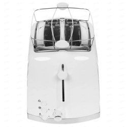 Prajitor de paine Russell Hobbs 26060-56, 850W, 2 felii, Orificii late, Dezghetare, Alb