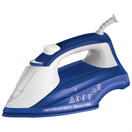 Russell Hobbs 26483-56 Iron, 2400W, 240 ml, Automatic Steam, Indicator Light, Glide, Blue