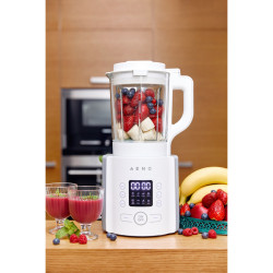 Blender AENO ATB0003, 800W, 1.75 L, 8 programe, Fierbere, Timer, LED, Display, Auto-curatare, Alb