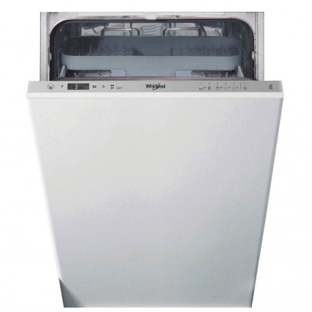 Εντοιχιζόμενο πλυντήριο πιάτων Whirlpool WSIC 3M27 C ,1900W, Ενεργειακή κλάση E, 10 Σερβίτσια, Σύστημα προστασίας από υπερχείλιση & διαρροή νερού, Λευκό