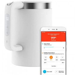 Βραστήρας Xiaomi Mi Smart Kettle Pro, 1800 W, 1.5 l, Bluetooth, Ανοξείδωτο ατσάλι, Λευκό