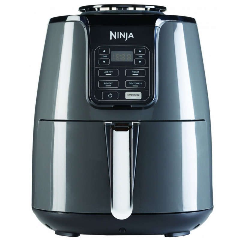 Ninja Air AF100UK olajsütő, 1550W, 4 főzési funkció, 3,8 liter, szürke/fekete