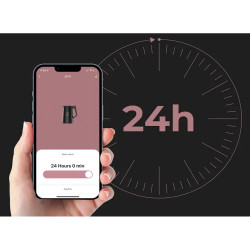 AENO EK7S AEK0007S Electric Kettle, 1.7L, WiFi, STRIX Protection, LED Display, Touch Screen, Black