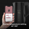 AENO EK7S AEK0007S Electric Kettle, 1.7L, WiFi, STRIX Protection, LED Display, Touch Screen, Black