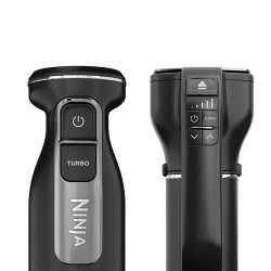 NINJA CI100EU Blender, 850W, 700 mL, 5 Speeds, TURBO, 3-in-1, Black